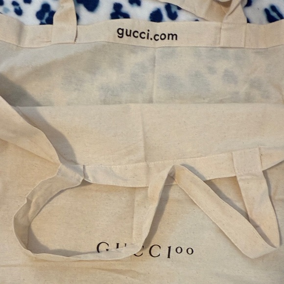 Gucci Cream Cotton Tote bag - Picture 2 of 4